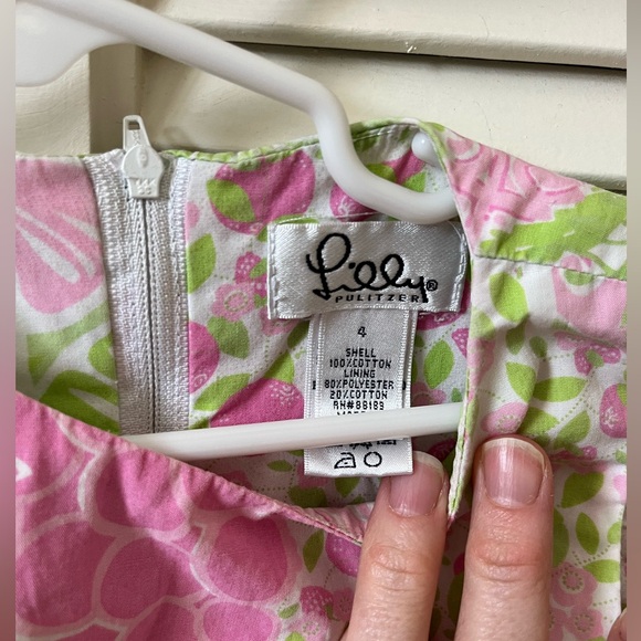 Lilly Pulitzer Shift Dress size 4T - Picture 3 of 5